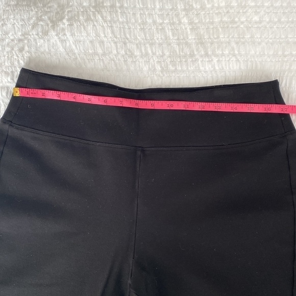 ORVIS Womens Cozy Stretch Leggings Black Color Soft Wide Waistband Size L - Picture 5 of 12
